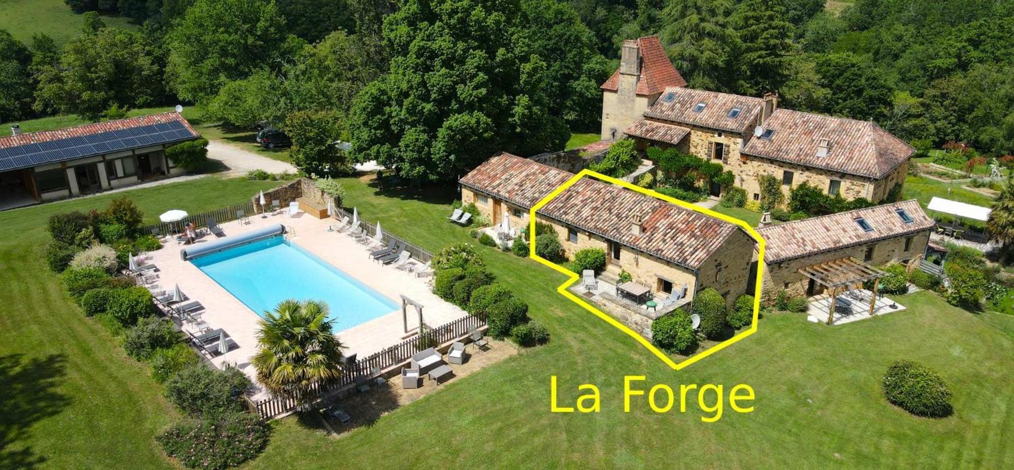 Domaine De Cournet Haut, A 17Th Century Property Set On A Calm, Idyllic Domain With Pool, Tennis, Bikes And More Les Vauries Kültér fotó