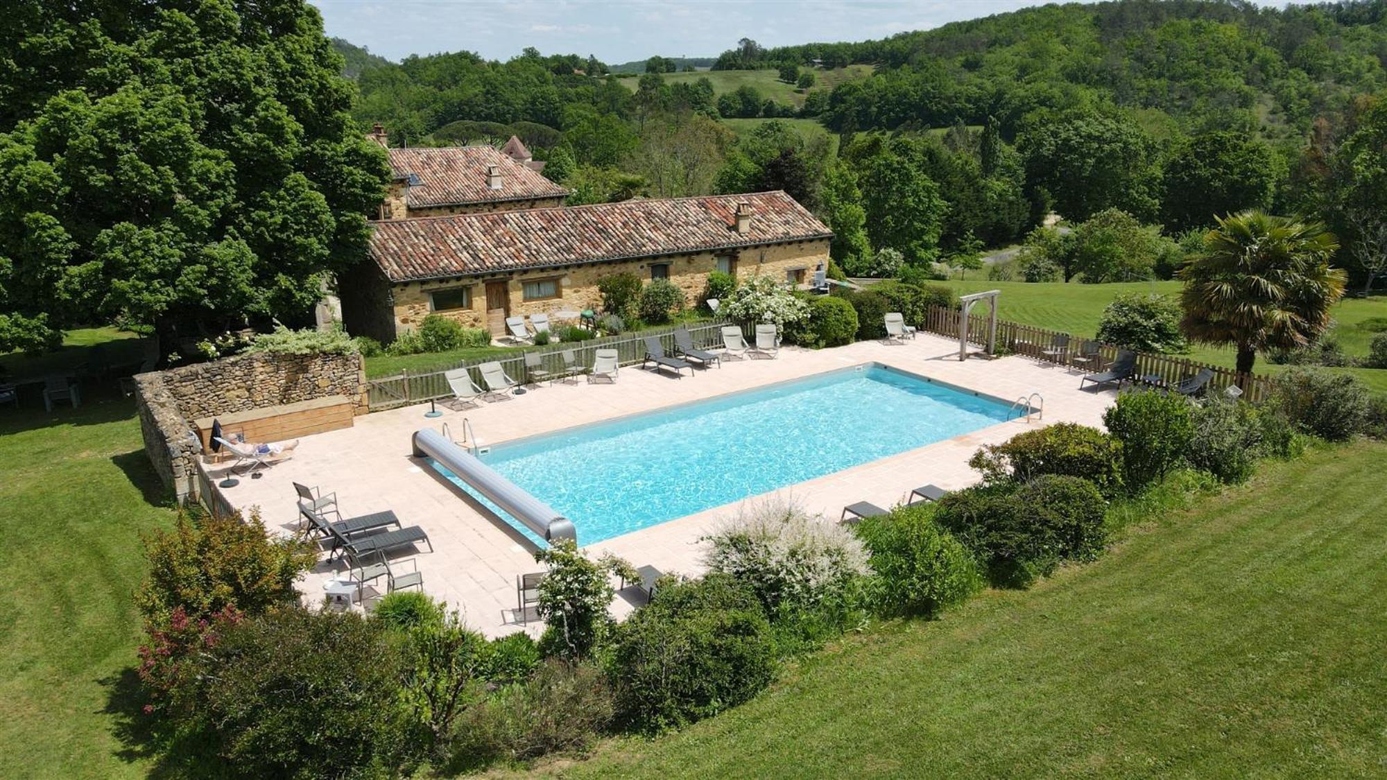 Domaine De Cournet Haut, A 17Th Century Property Set On A Calm, Idyllic Domain With Pool, Tennis, Bikes And More Les Vauries Kültér fotó